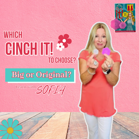 Which Cinch It! to Choose Blog Cover with Sofia