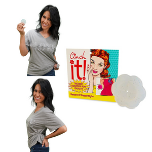 Fashion Fix It The Cinch It! Clothing Clip to Alter Fit and Style –  StylifyX with Cinch It