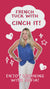 Sofia - The Cinch It! model showing the easy steps to put Cinch It! without tucking your clothes